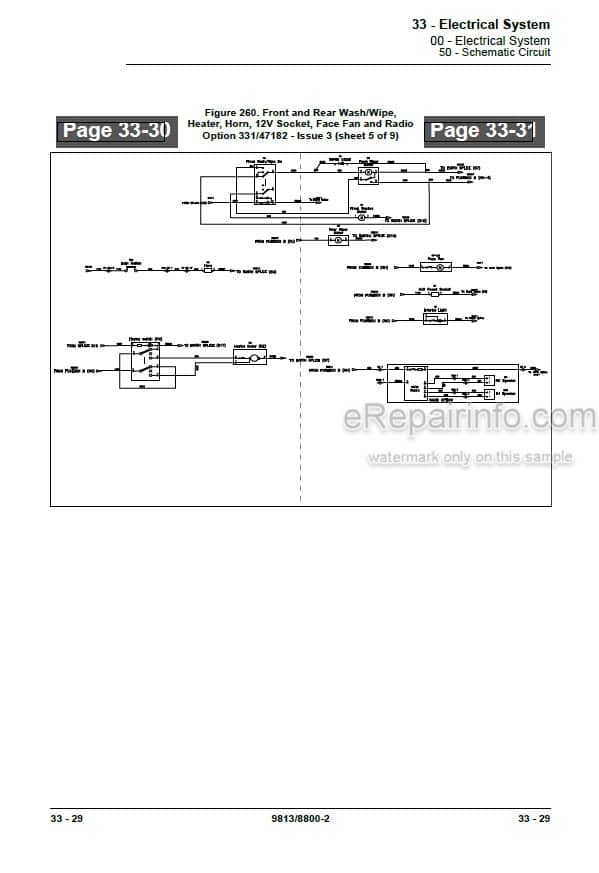 Photo 5 - JCB TLT25G TLT30G Teletruk Service Manual Telescopic Handler 9813-8800
