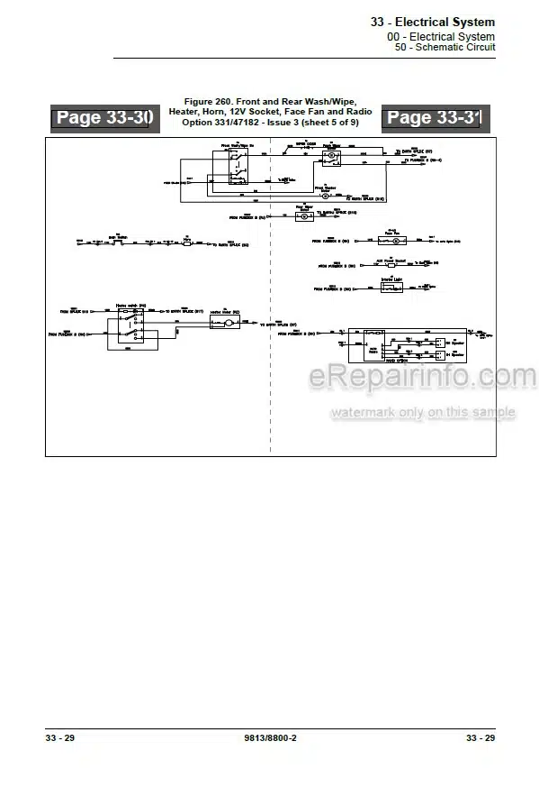 Photo 5 - JCB TLT25G TLT30G Teletruk Service Manual Telescopic Handler 9813-8800