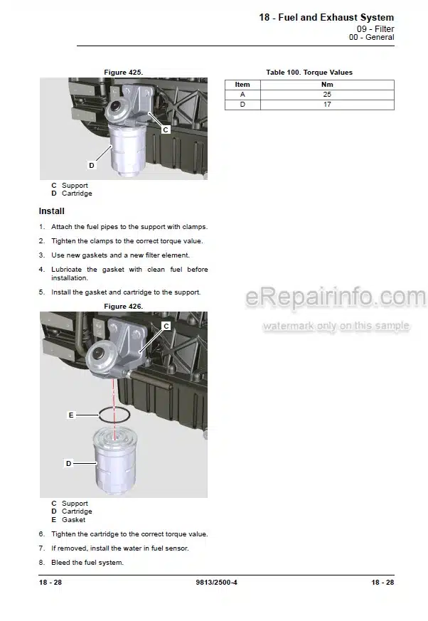 Photo 4 - JCB TLT30D High Lift TLT35D TLT35D 4X4 Teletruck Service Manual Telescopic Handler 9813-2500