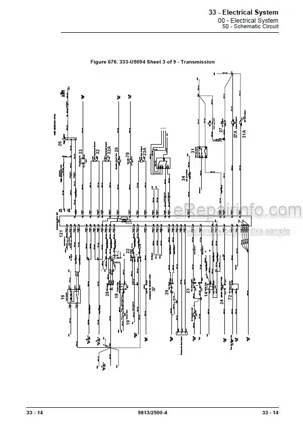 Photo 5 - JCB TLT30D High Lift TLT35D TLT35D 4X4 Teletruck Service Manual Telescopic Handler 9813-2500