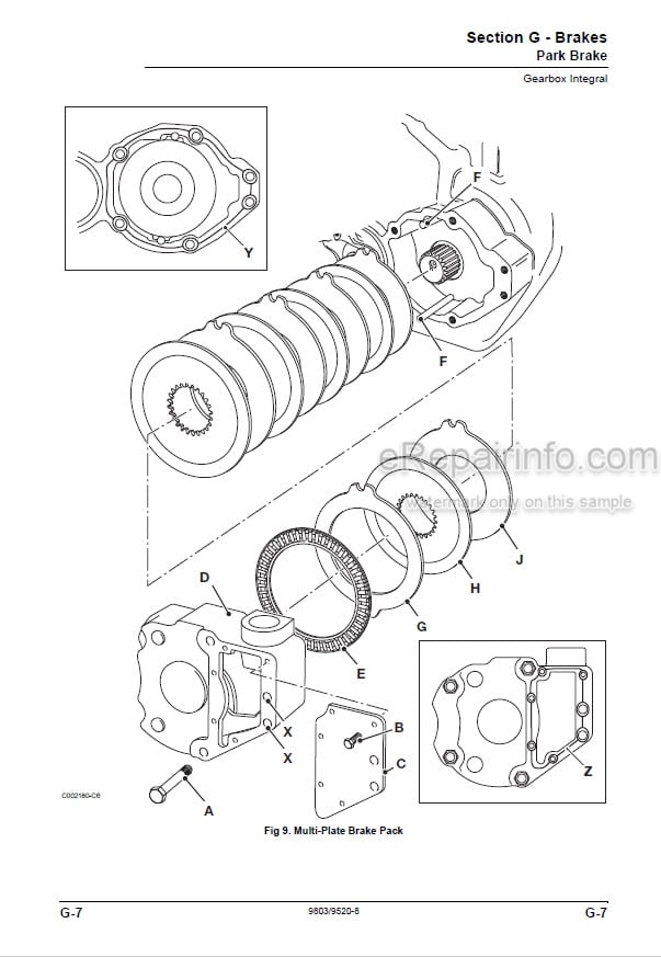 Photo 6 - JCB TM310 TM310S TM310WM TM320 Service Manual Telescopic Wheel Loader 9803-9520