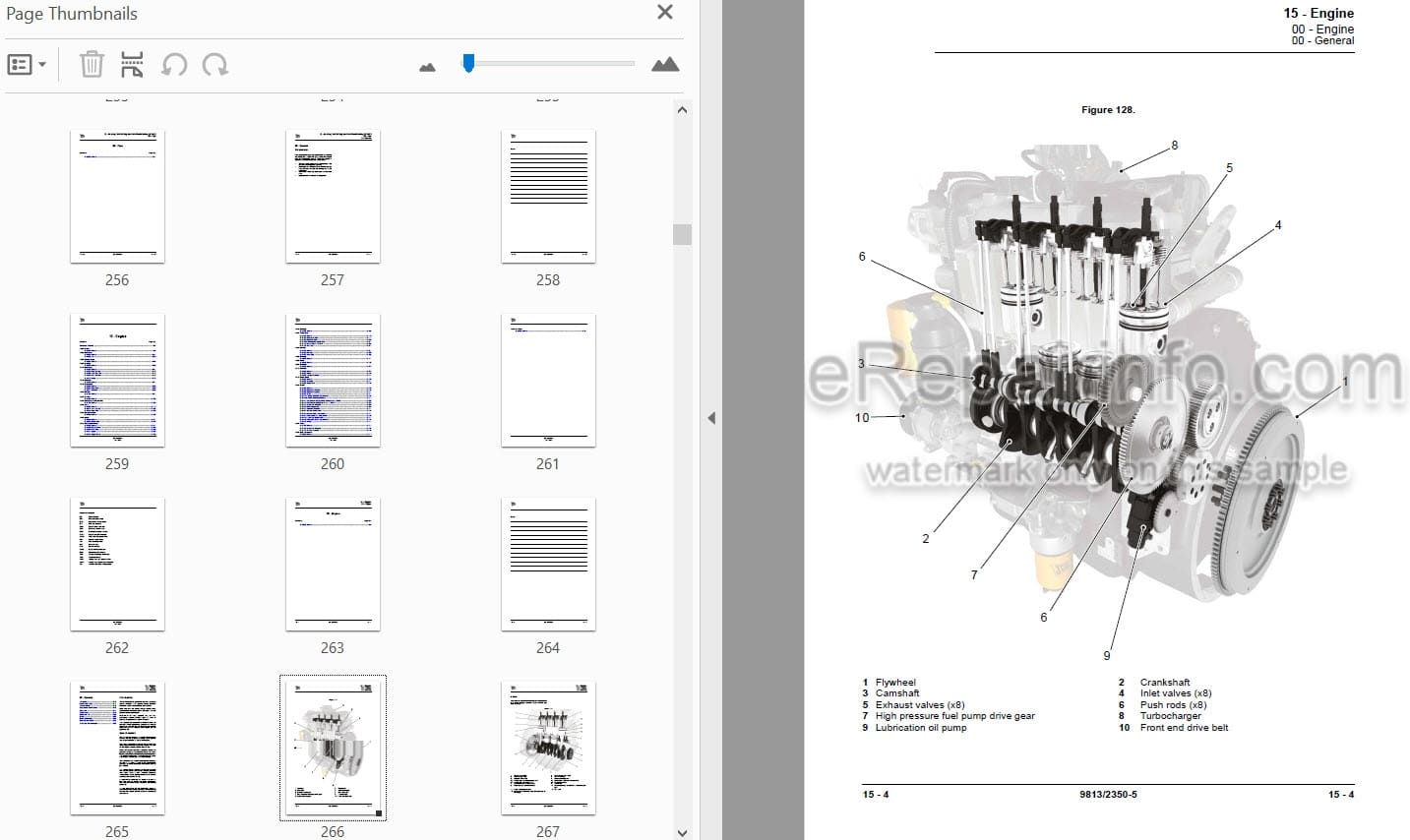 Photo 4 - JCB TM320 Service Manual Telescopic Wheel Loader 9813-2350