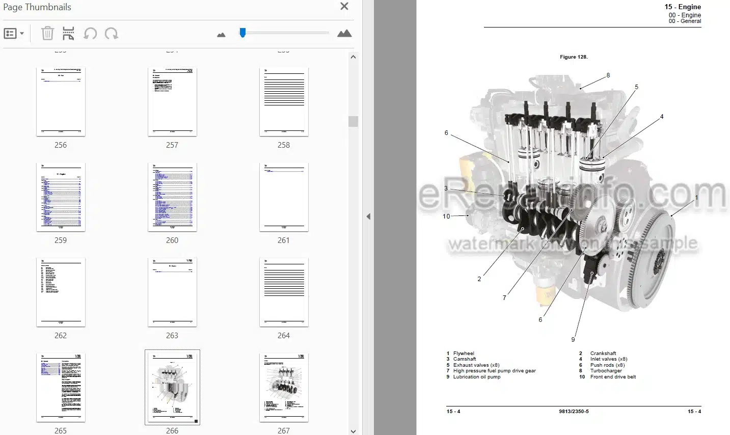 Photo 4 - JCB TM320 Service Manual Telescopic Wheel Loader 9813-2350
