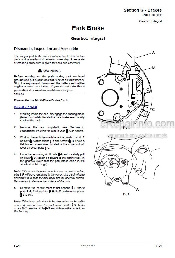 Photo 8 - JCB TM320 Service Manual Telescopic Wheel Loader 9813-2350