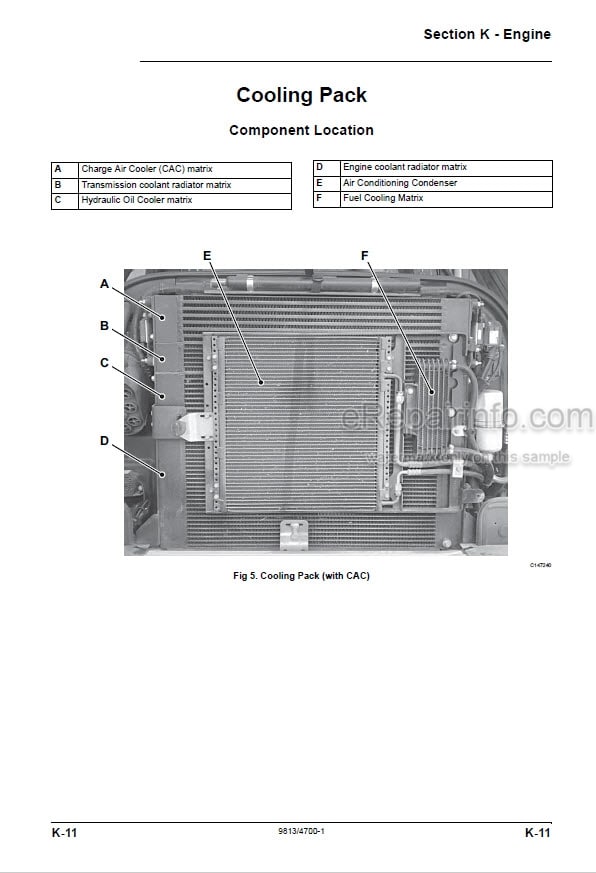 Photo 5 - JCB TM320 Service Manual Telescopic Wheel Loader 9813-4700
