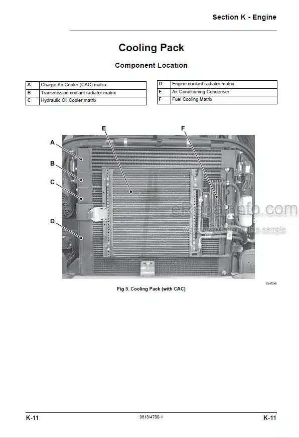 Photo 5 - JCB TM320 Service Manual Telescopic Wheel Loader 9813-4700