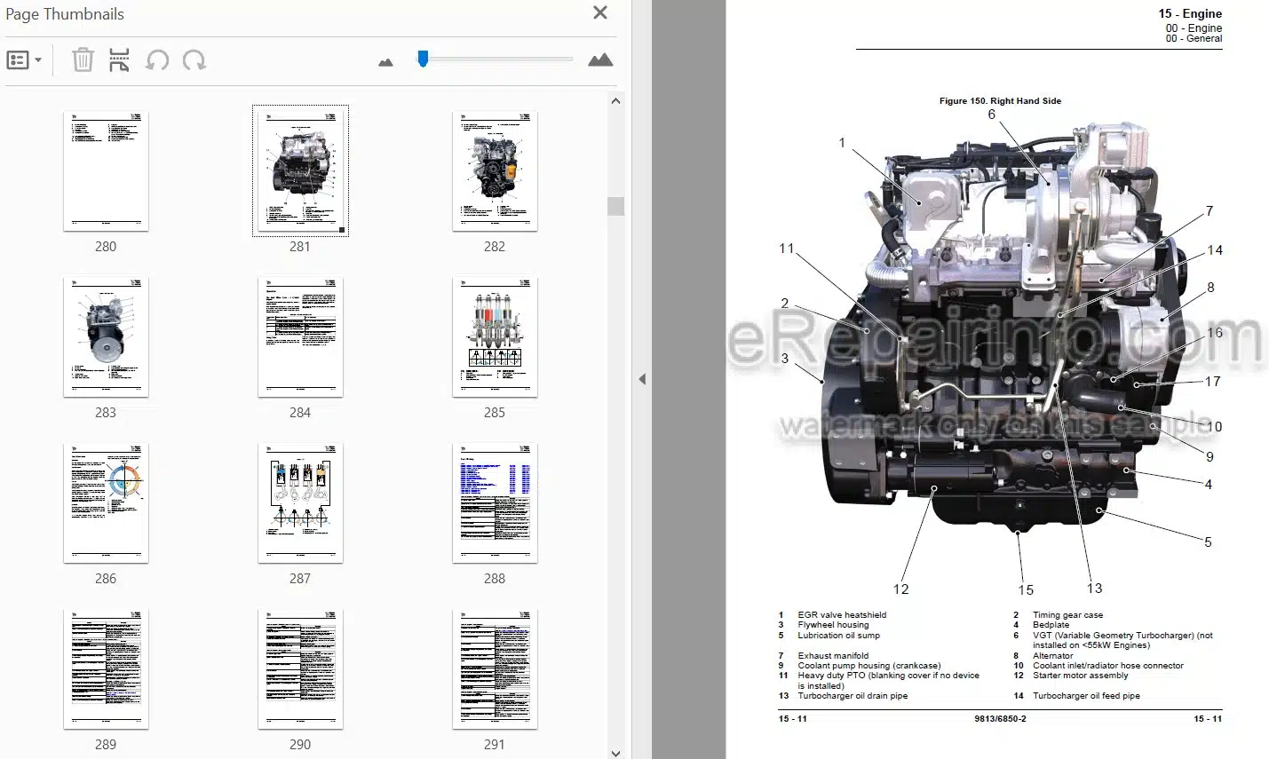 Photo 4 - JCB TM320 TM420 Service Manual Wheel Loader 9813-6850