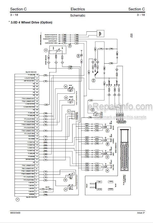 Photo 6 - JCB Teletruk Service Manual Telescopic Handler 9803-3400