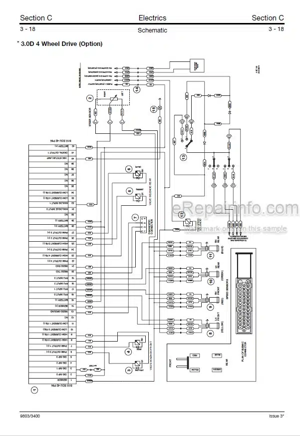 Photo 6 - JCB Teletruk Service Manual Telescopic Handler 9803-3400