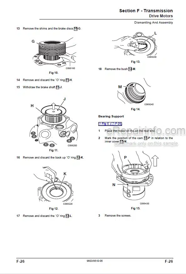 Photo 7 - JCB 527-58 T4F Loadall Service Manual Telescopic Handler 9813-7550