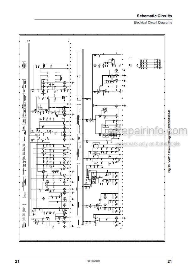 Photo 3 - JCB VM115 Tier II Service Manual Roller 9813-0650