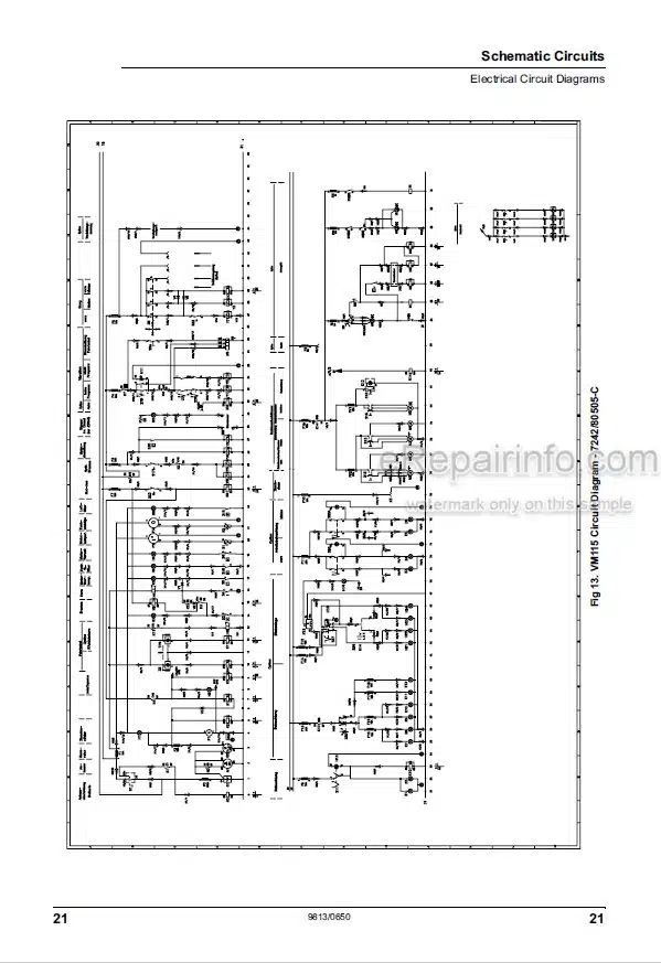 Photo 3 - JCB VM115 Tier II Service Manual Roller 9813-0650