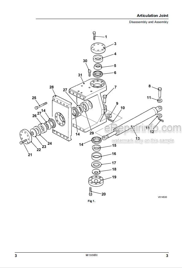 Photo 6 - JCB VM115 Tier II Service Manual Roller 9813-0650