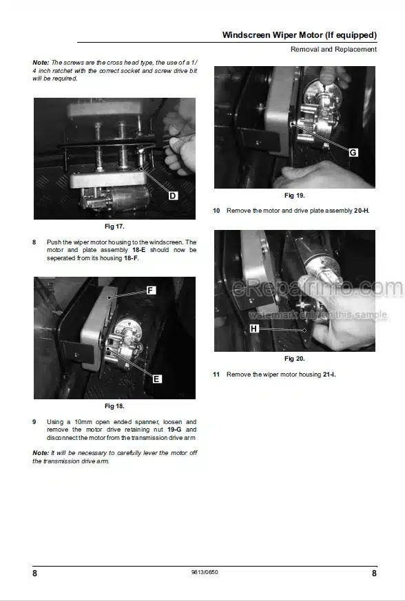 Photo 11 - JCB VM115 Tier II Service Manual Roller 9813-0650
