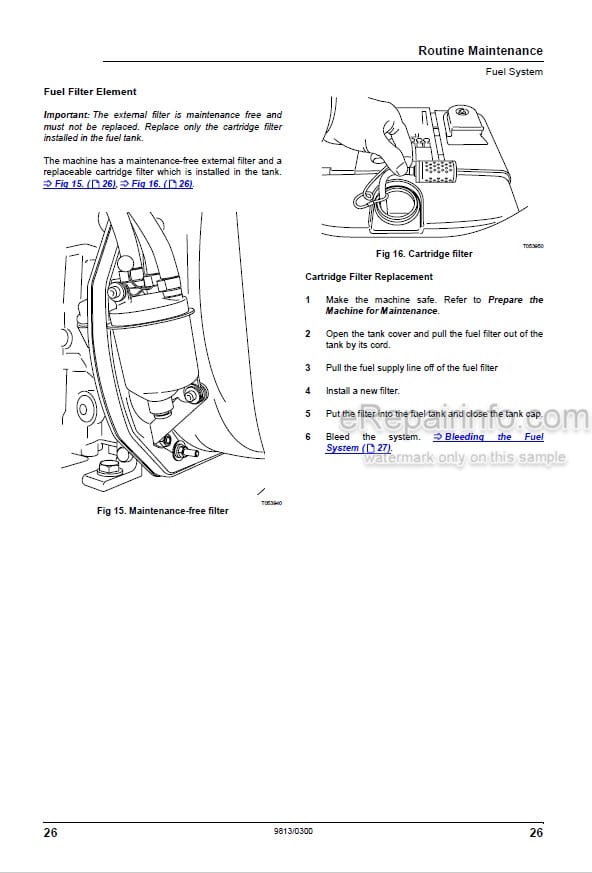 Photo 7 - JCB VMS55 Service Manual Vibratory Roller 9803-9560