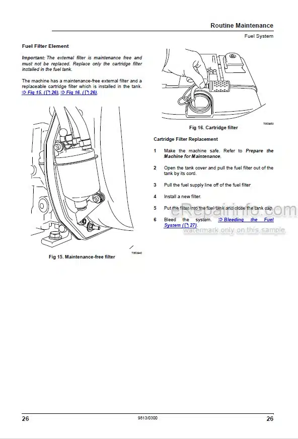 Photo 2 - JCB VMD70 VMD100 Service Manual Vibratory Roller 9813-0300