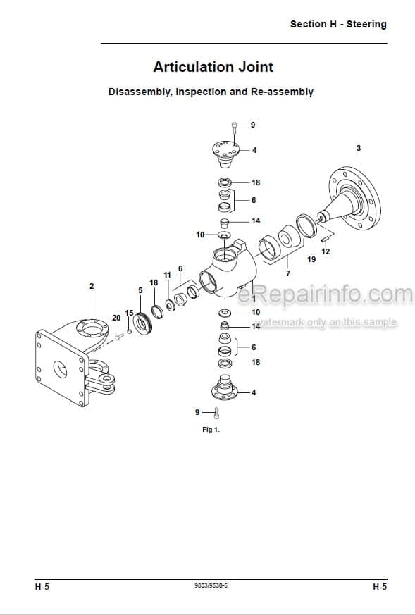 Photo 5 - JCB VMT160-90 VMT260-100 VMT260-120 Tier 2 4 Service Manual Roller 9803-9530