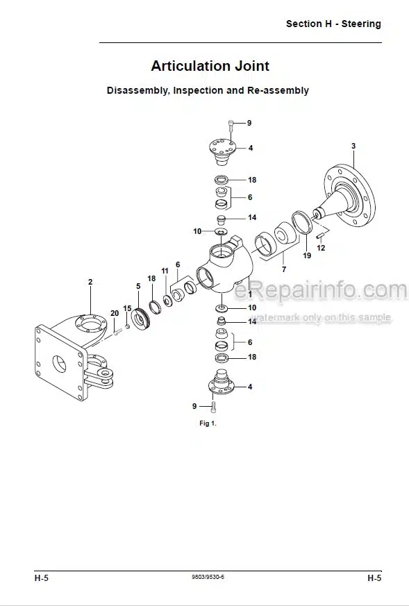 Photo 5 - JCB VMT160-90 VMT260-100 VMT260-120 Tier 2 4 Service Manual Roller 9803-9530