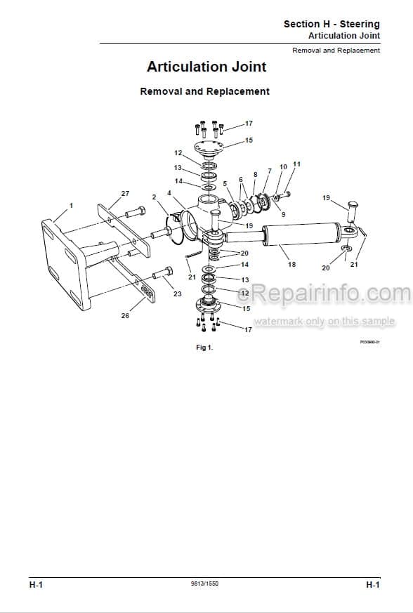 Photo 3 - JCB VMT380 VMT430 Service Manual Roller 9813-1550