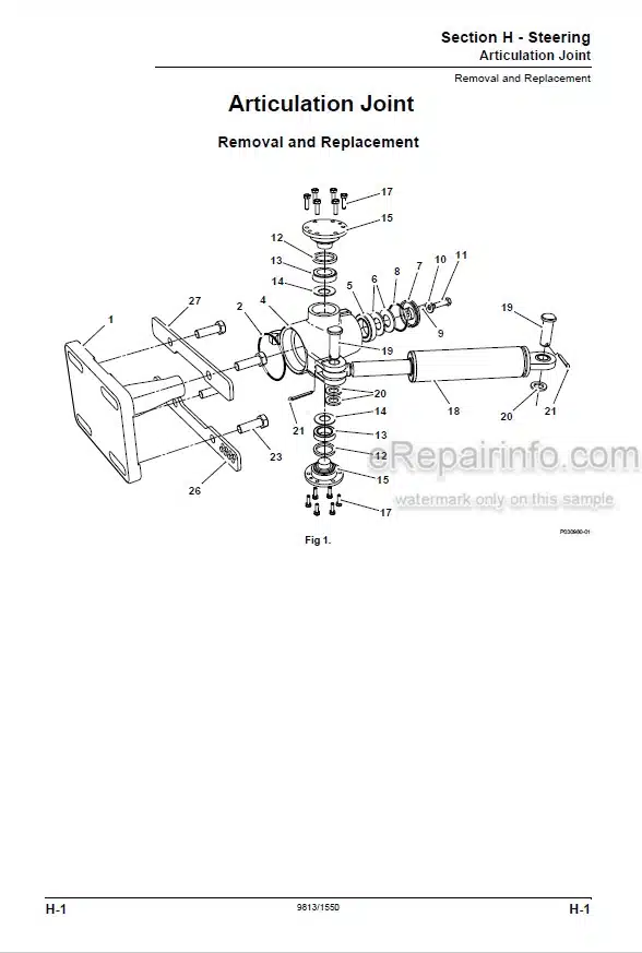 Photo 3 - JCB VMT380 VMT430 Service Manual Roller 9813-1550