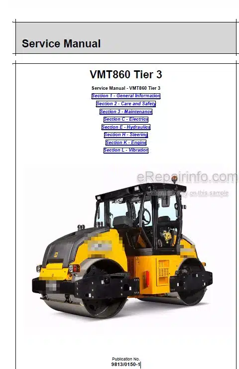 Photo 6 - JCB VMT860 Tier 3 Service Manual Roller 9813-0150