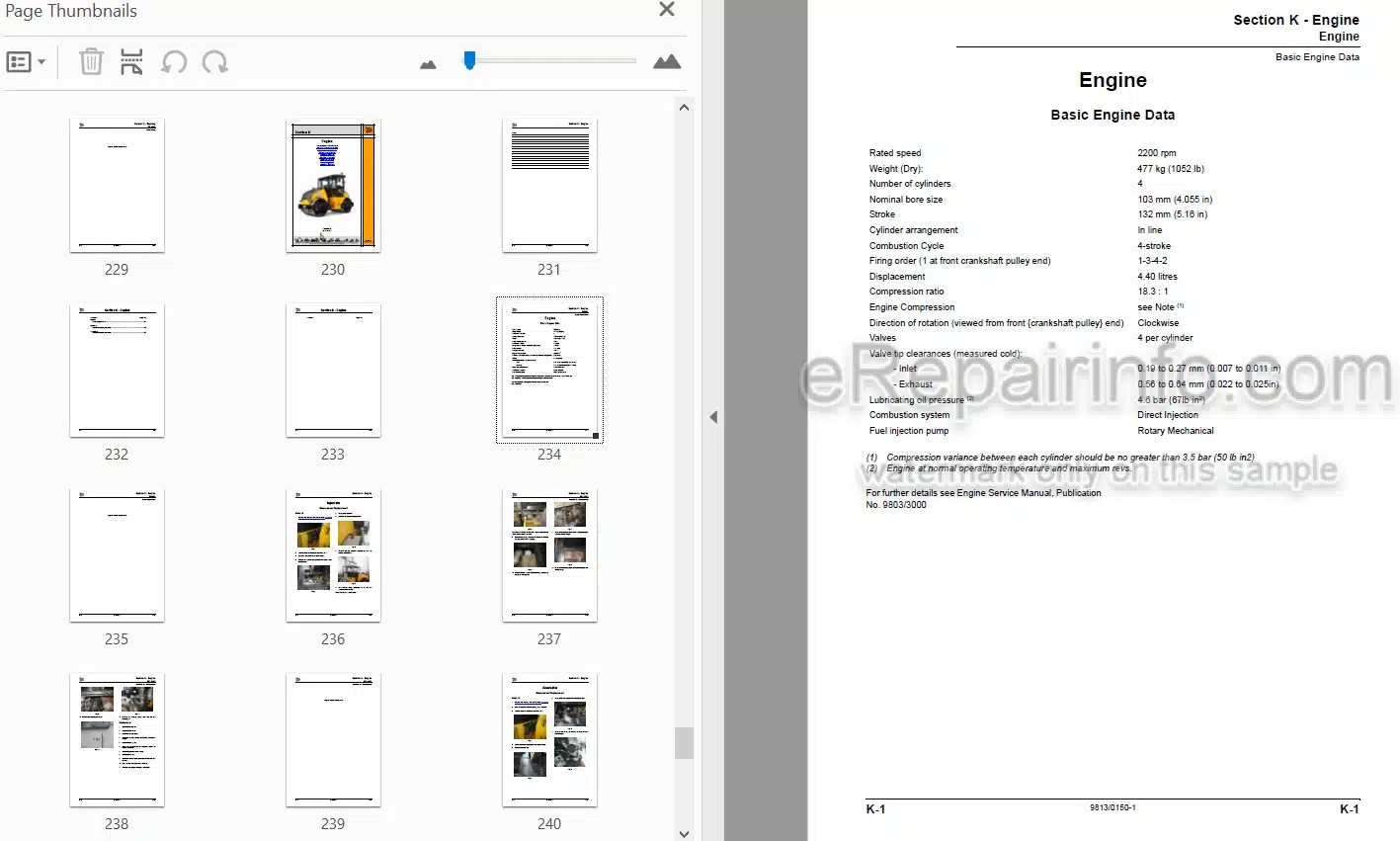 Photo 5 - JCB VMT860 Tier 3 Service Manual Roller 9813-0150