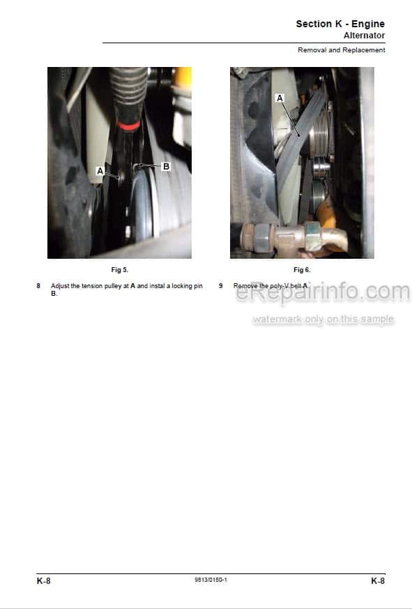 Photo 8 - JCB 422ZX Service Manual Wheel Loader 9813-8400