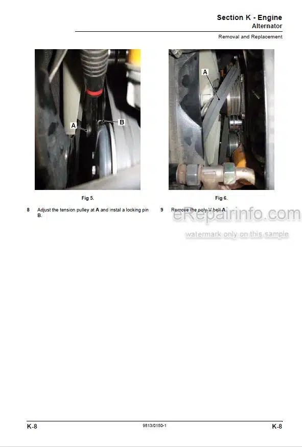 Photo 7 - JCB JS370 Service Manual Excavator 9813-2250