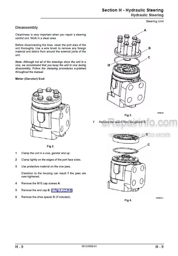 Photo 3 - JCB WLS 422ZX Service Manual Wheel Loader 9813-3800
