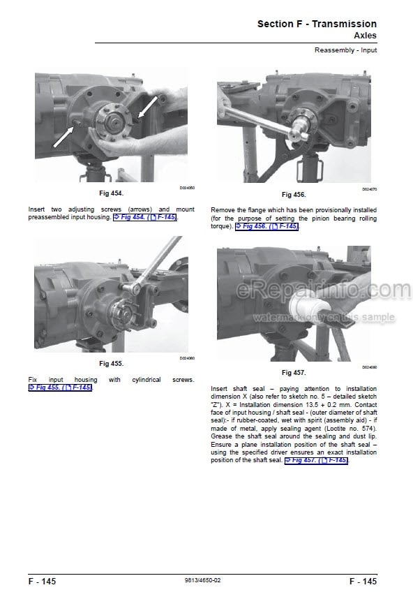 Photo 1 - JCB WLS 430ZX 430ZX Plus Service And Operators Manual Wheel Loader 9813-4650