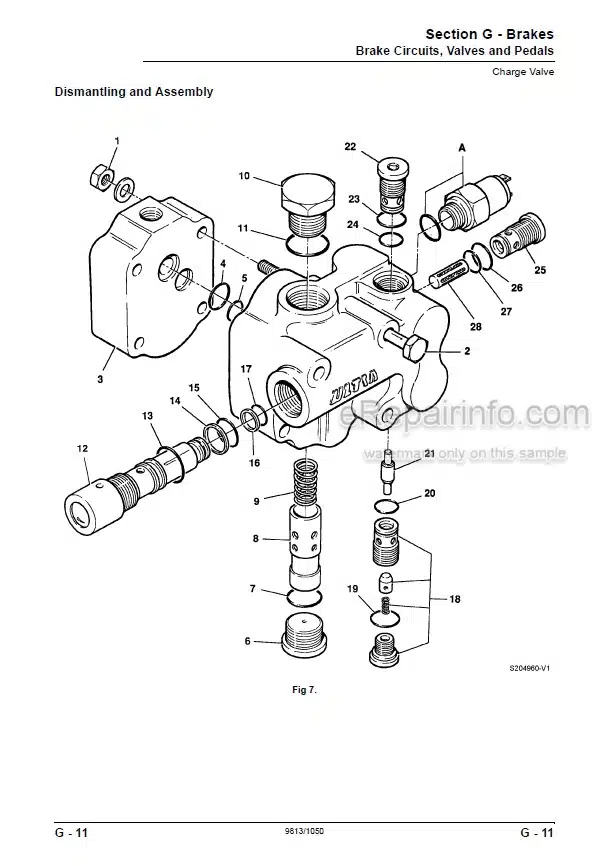 Photo 3 - JCB WLS 430ZX Service Manual Wheel Loader 9813-1050