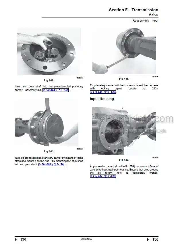 Photo 7 - JCB WLS 432ZX Service Manual Wheel Loader 550-43477