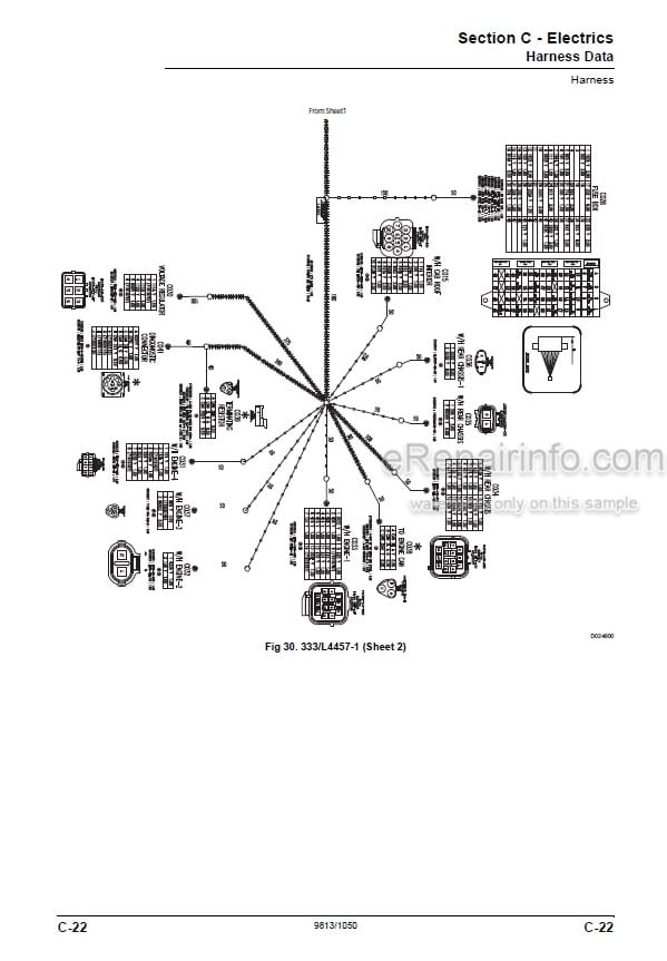 Photo 6 - JCB WLS 430ZX Service Manual Wheel Loader 9813-1050