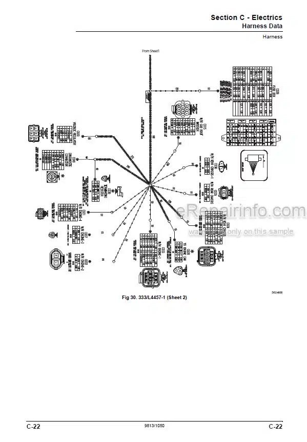 Photo 6 - JCB WLS 430ZX Service Manual Wheel Loader 9813-1050