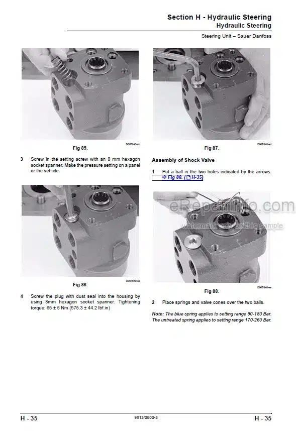 Photo 8 - JCB WLS 432ZX Service Manual Wheel Loader 550-43477