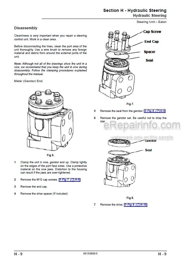 Photo 6 - JCB WLS 432ZX Service Manual Wheel Loader 9813-0800