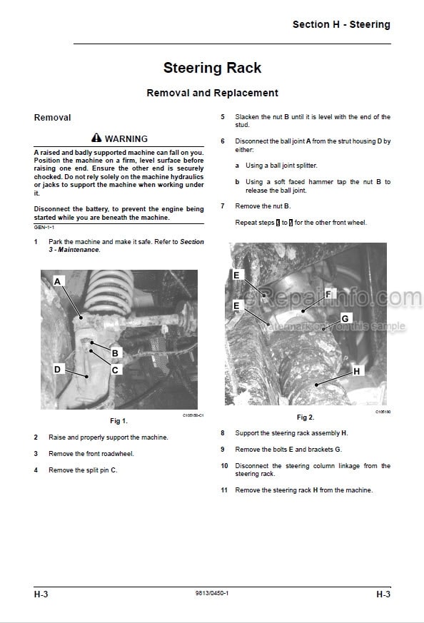 Photo 10 - JCB Workmax 800D Service Manual Machine 9813-0450