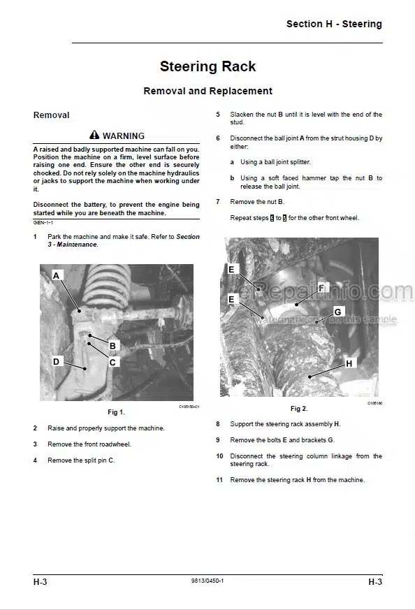 Photo 8 - JCB Workmax 800D Service Manual Machine 9813-0450