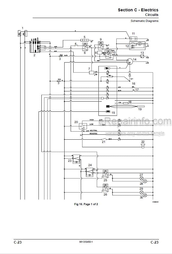 Photo 6 - JCB Workmax 800D Service Manual Machine 9813-0450