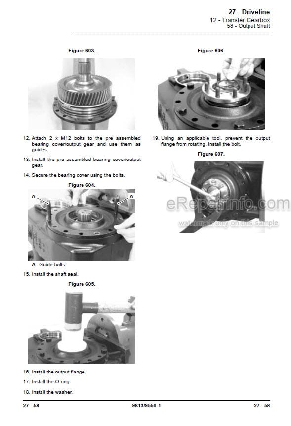 Photo 7 - JCB JS81 Service And Operators Manual Excavator 9813-2000
