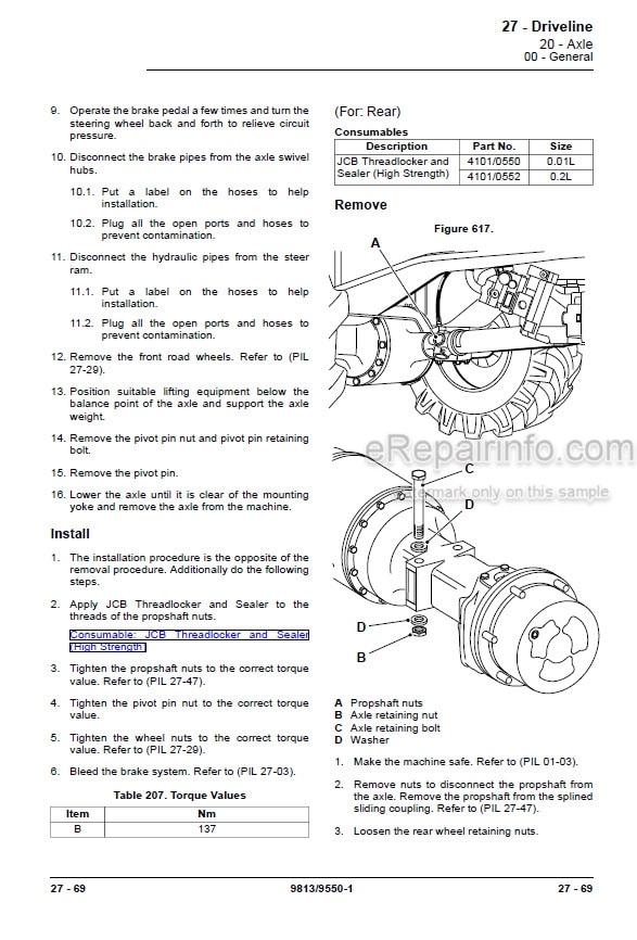 Photo 6 - JSB JS145W JS160W JS20MH Service Manual Wheel Excavator 9813-9550