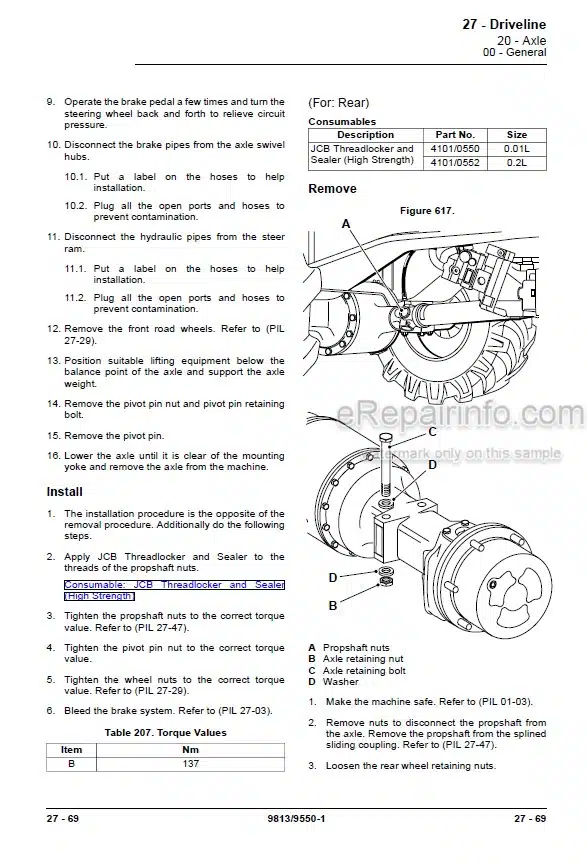 Photo 6 - JSB JS145W JS160W JS20MH Service Manual Wheel Excavator 9813-9550