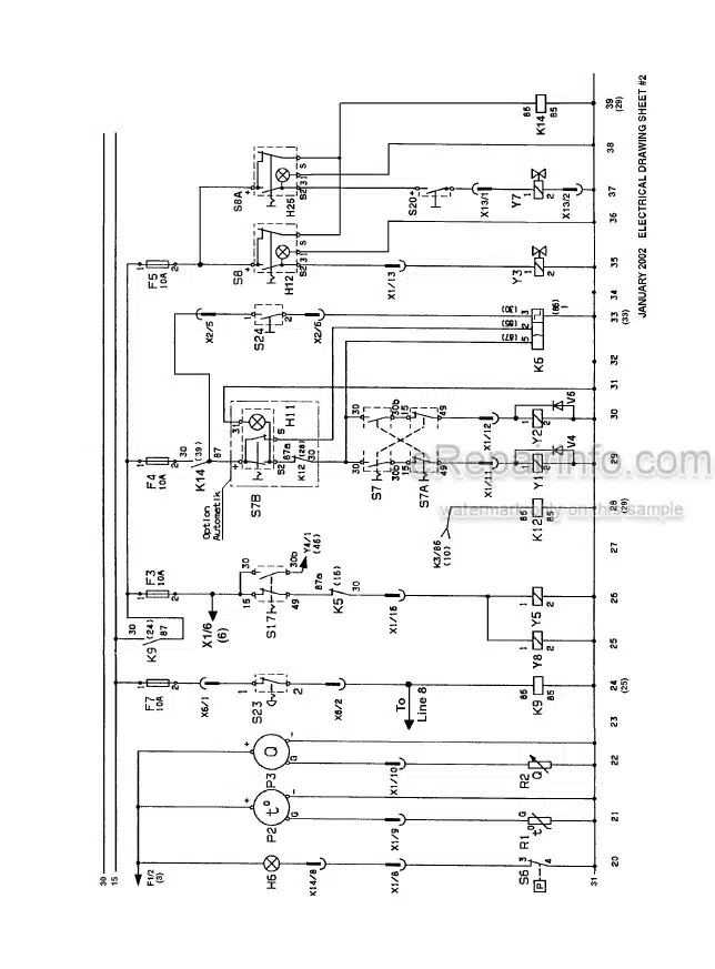 Photo 3 - Vibromax 1105 1106 1405 1805 Service Manual Single Drum Roller SM95005