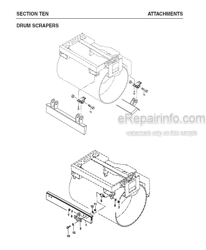 Photo 6 - Vibromax 253 263 Service Manual Tandem Roller SM60001