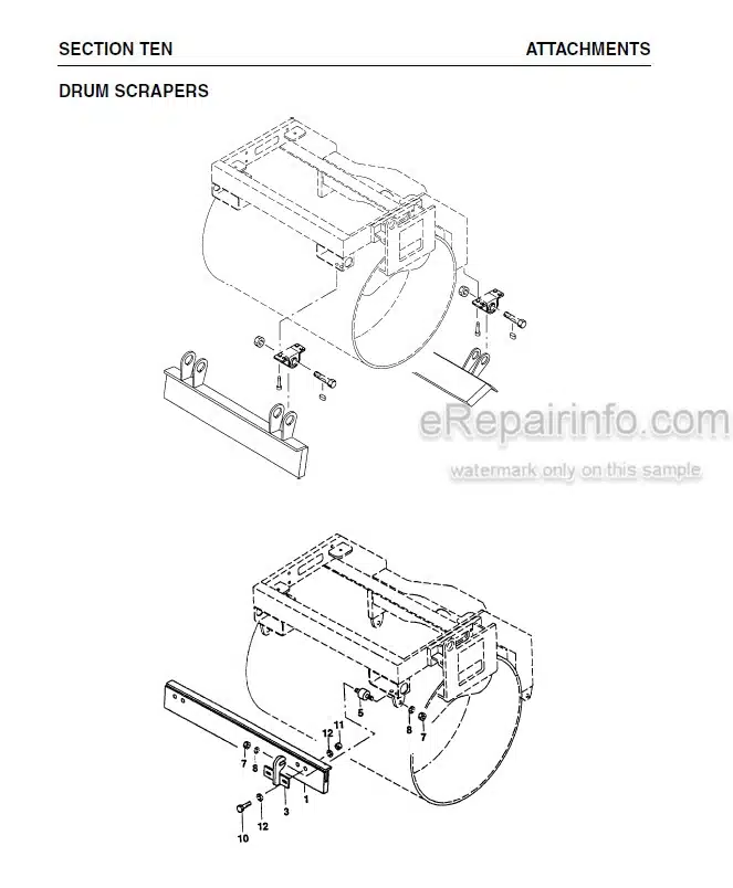 Photo 6 - Vibromax 253 263 Service Manual Tandem Roller SM60001