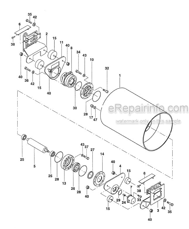 Photo 7 - Vibromax 355 365 355K 365K 455 465 455K 465K Service Manual Tandem And Combination Roller SM63005