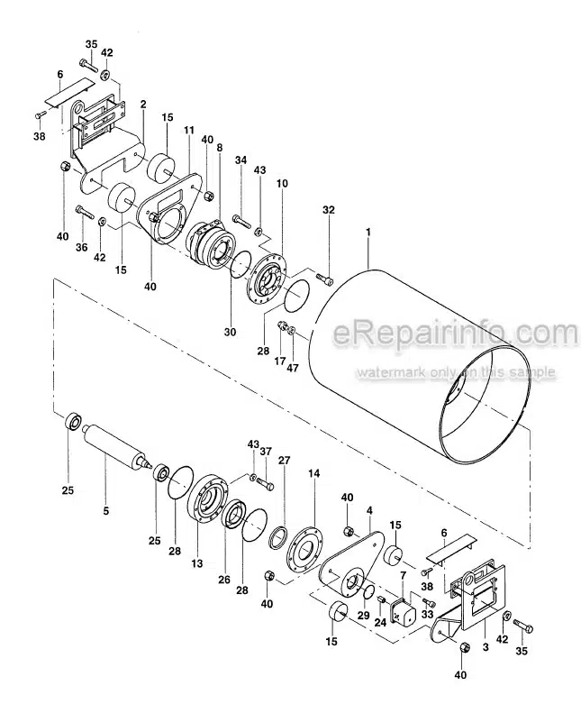 Photo 12 - Vibromax 255 265 Service Manual Tandem Roller SM61005