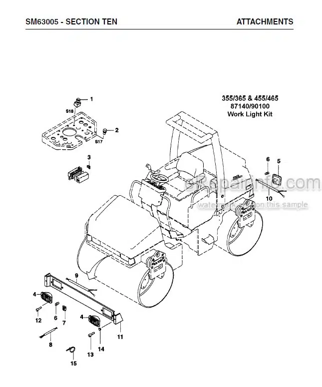 Photo 5 - Vibromax 355 365 355K 365K 455 465 455K 465K Service Manual Tandem And Combination Roller SM63005