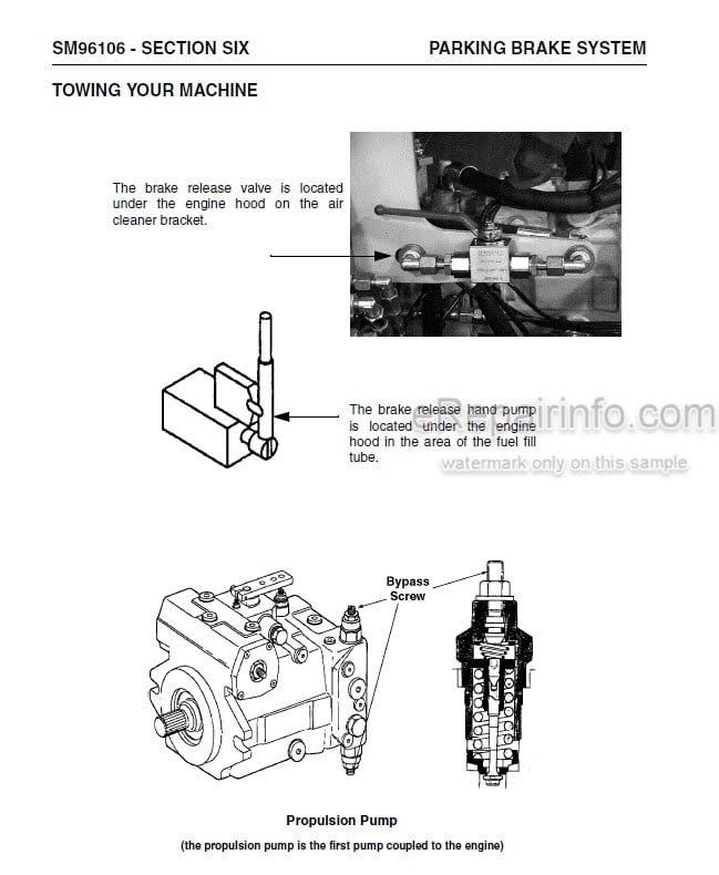 Photo 3 - Vibromax VM106 Service Manual Single Drum Roller SM96106
