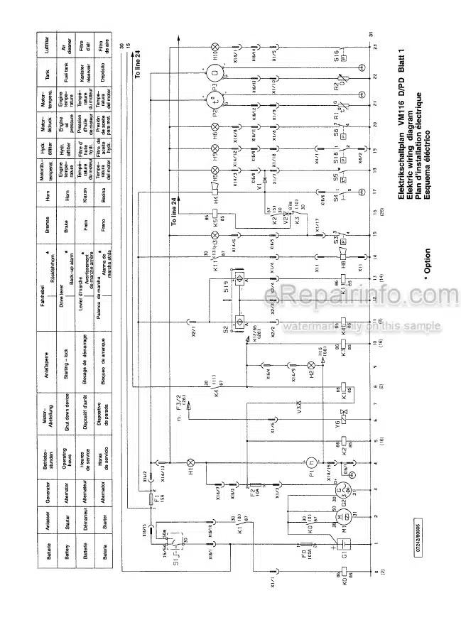 Photo 3 - Vibromax VM116 VM146 VM166 VM186 Service Manual Single Drum Roller SM96116